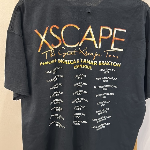 Xscape The Great Xscape Tour T Shirt Size XL - Picture 5 of 5